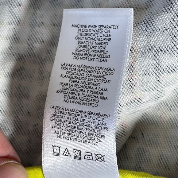 Cabi Print Front Zip Moto Jacket Style 5099 Sz M - Picture 6 of 9